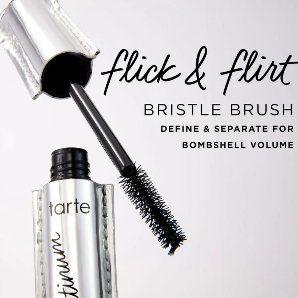 Tarte Lights, Camera, Lashes Platinum Mascara: Black, 9ml (Full Size), NIB